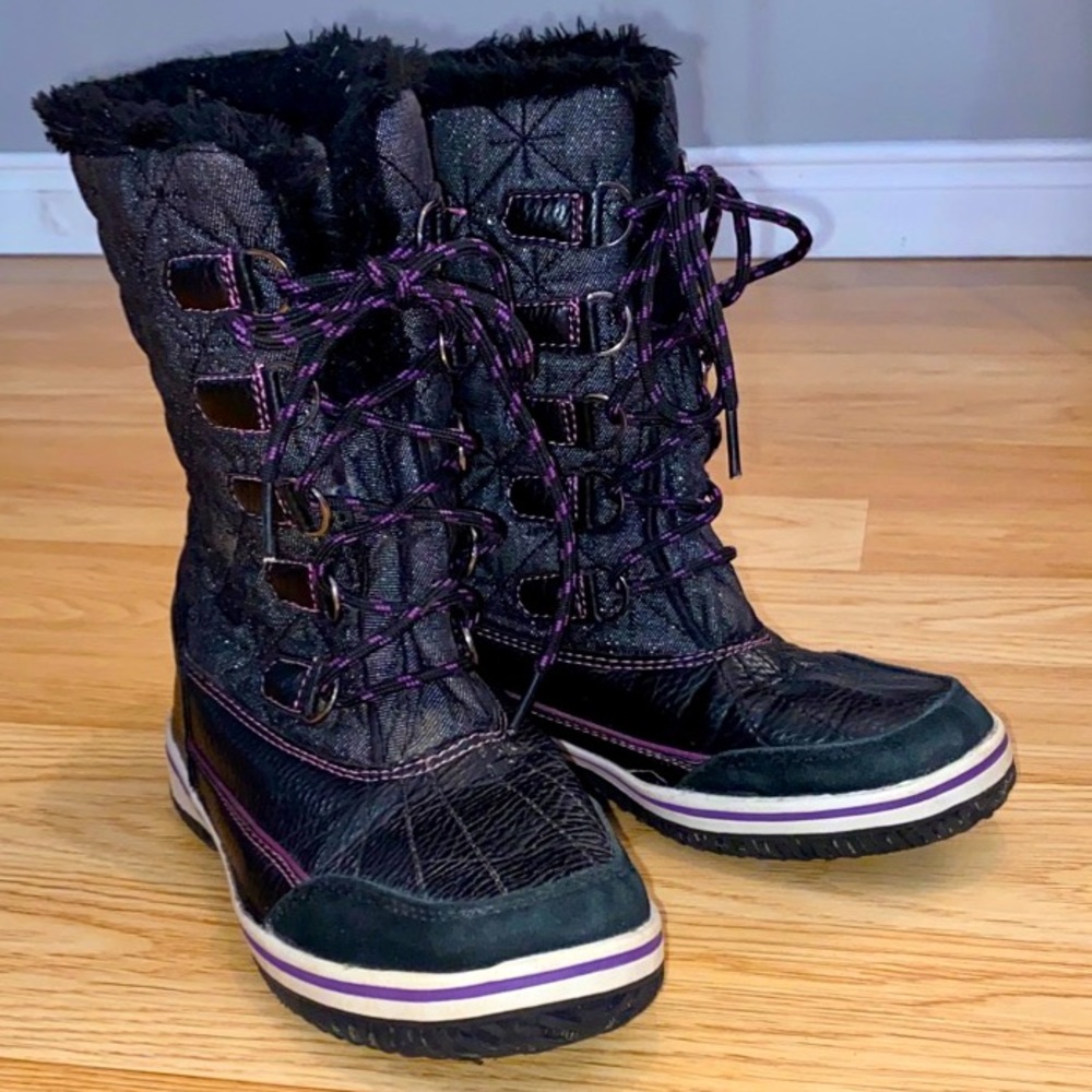 Winter boots for girls size 33 (2)